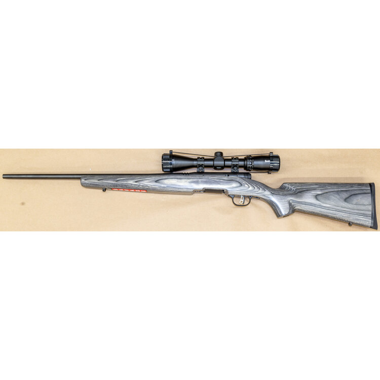 SAVAGE B MAG BOLT ACTION  17WSM  22" BARREL LAMINATE WITH SCOPE