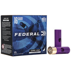 FEDERAL FEDERAL 16GA 2.75'' 1.1/8 OZ. #4 GAME LOAD 25RDS