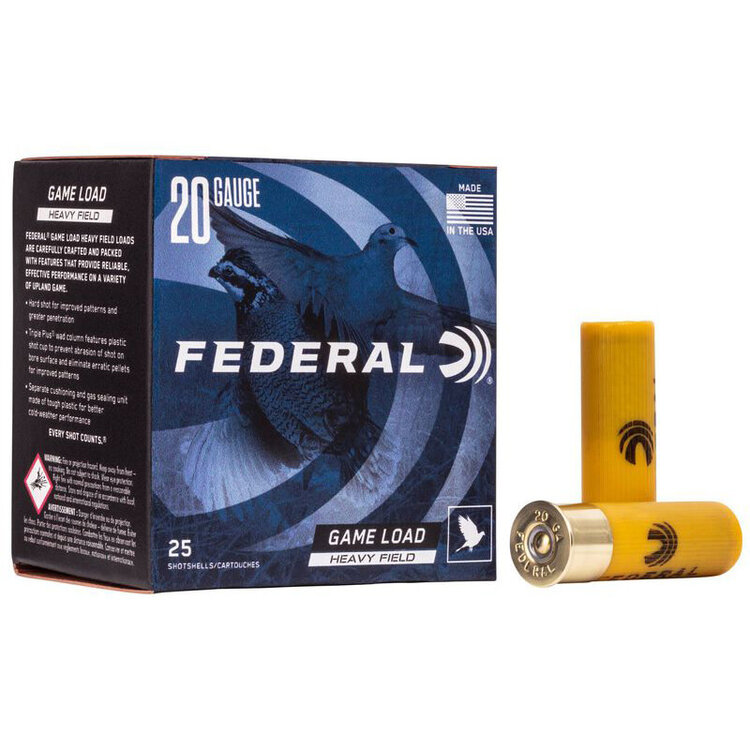 FEDERAL FEDERAL 20GA 2.75" 1OZ #6 25RDS
