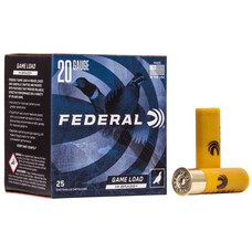 FEDERAL FEDERAL 20GA 2 .75" 1oz #4 HIGH BRASS 25RDS