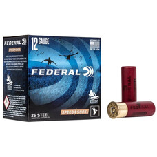 FEDERAL FEDERAL SPEED SHOK 12GA  3" STEEL BB 1-1/8TH OZ 25RDS
