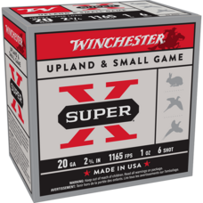 WINCHESTER Super-X 20ga 2-3/4'' #6 1oz 1165fps 25rds