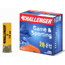 CHALLENGER CHALLENGER 20GA 2.75" 7/8 OZ #6 LEAD SHOT