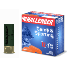 CHALLENGER CHALLENGER 12GA 2 3/4" #6 1-1/8OZ 1275FPS GAME