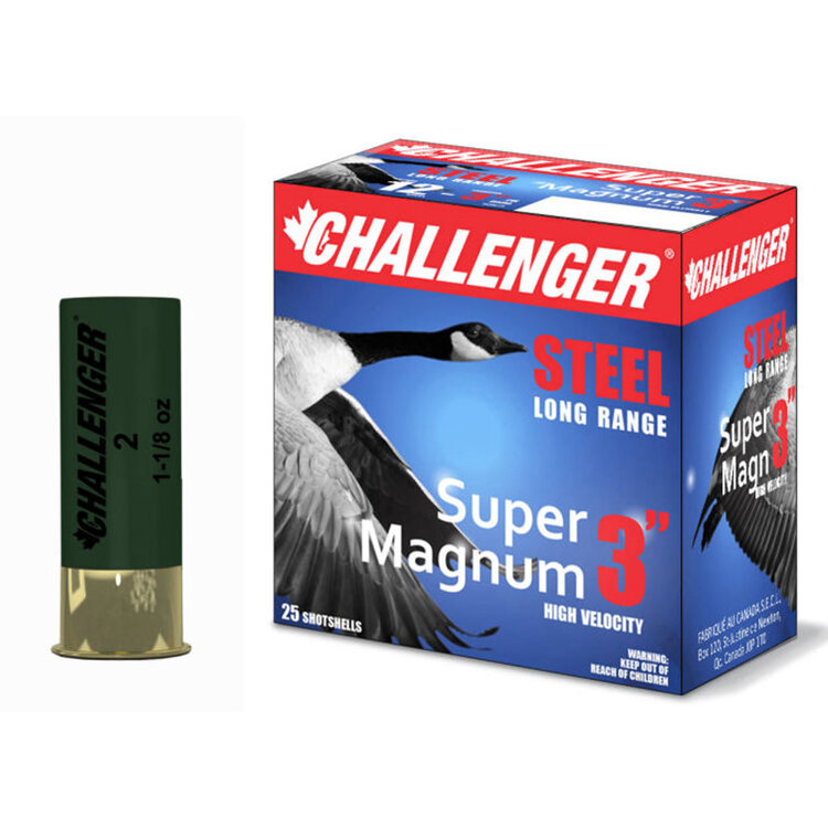 CHALLENGER CHALLENGER 12ga 3" #4 1 1/8oz STEEL