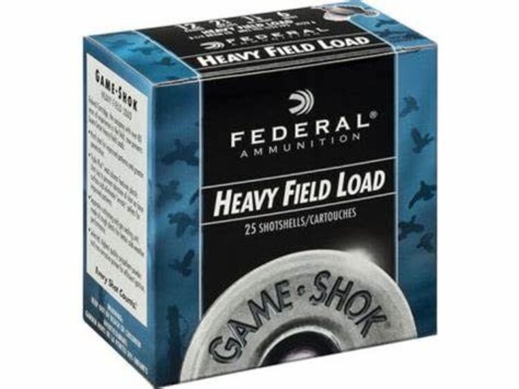 FEDERAL FEDERAL 12GA 2.75" 1 1/8TH OZ #4 LEAD 250RD FLAT