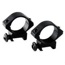 EXCALIBUR SCOPE RINGS 30MM WEAVER STYLE, FITS 7/8" DOVE-TAIL