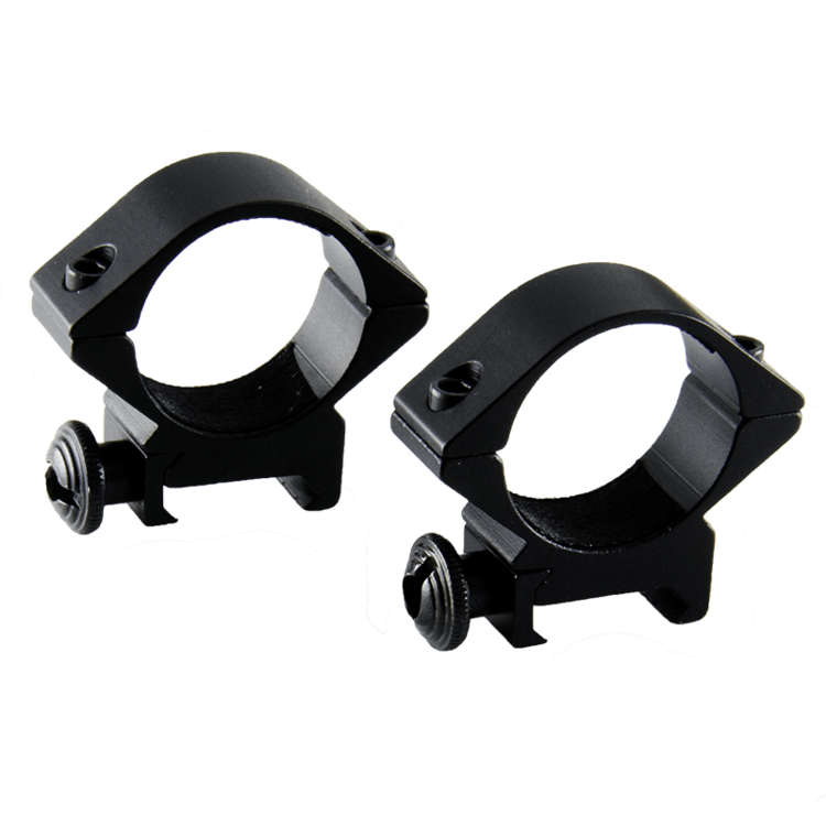 EXCALIBUR SCOPE RINGS 30MM WEAVER STYLE, FITS 7/8" DOVE-TAIL