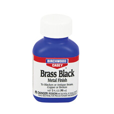 BIRCHWOOD CASEY METAL FINISH BRASS BLACK 3 OZ