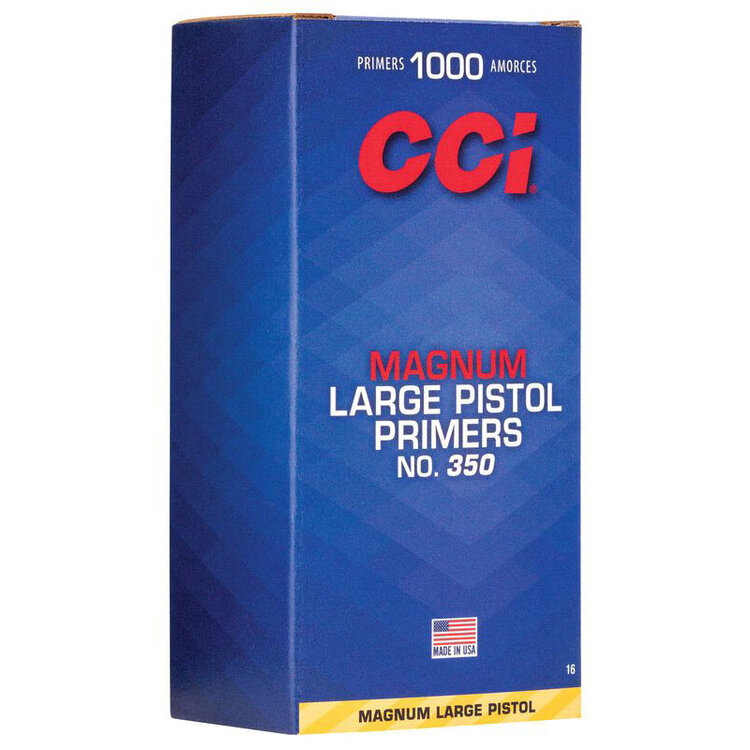 CCI CCI PRIMERS LARGE PISTOL MAG #350 BRICK OF 1000