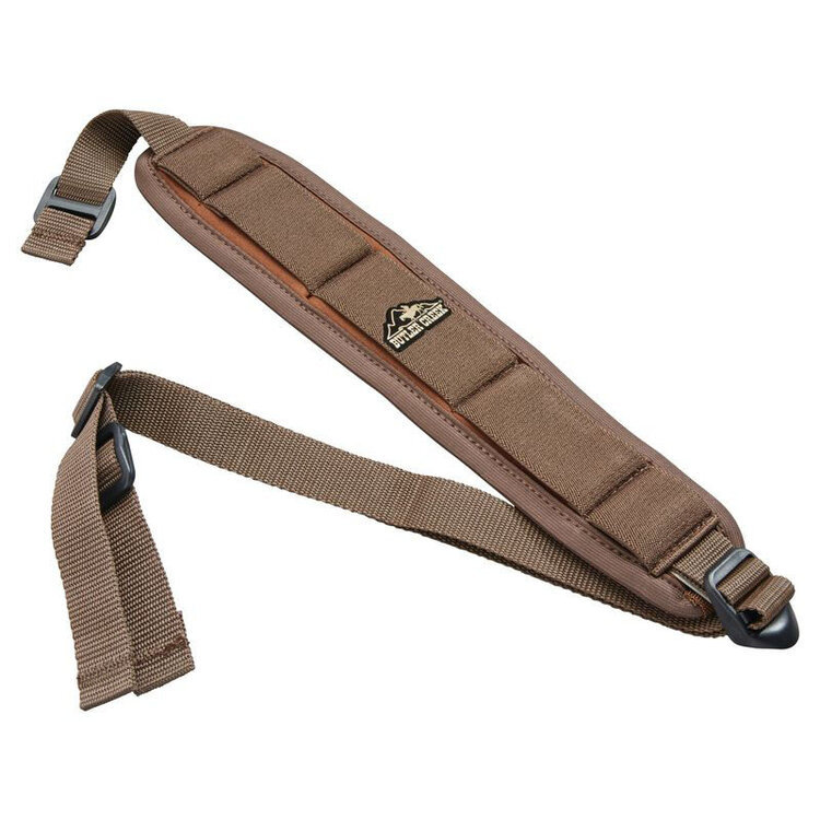 BUTLER CREEK COMFORT STRECH RIFLE SLING BROWN