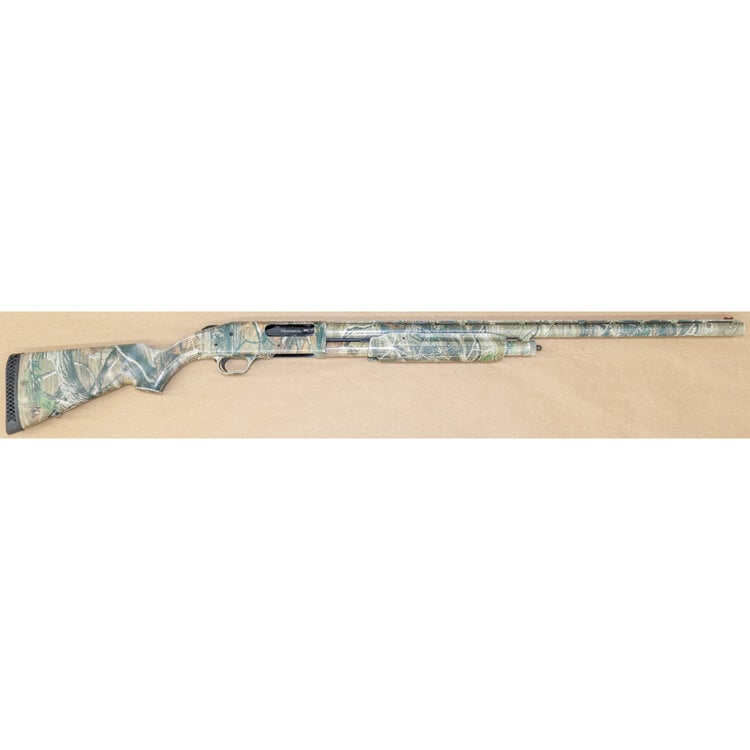 MOSSBERG 535 2 BBL COMBO PUMP ACTION SHOTGUN 12GA X 3 1/2"  RT/AP CAMO 28"VT/RB  , 24" FR/CANT BBLS 4 SHOT
