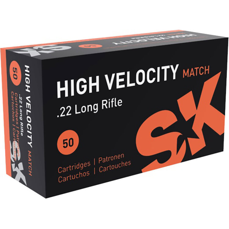 LAPUA SK LAPUA 22LR HIGH VELOCITY MATCH 40GR RIFLE