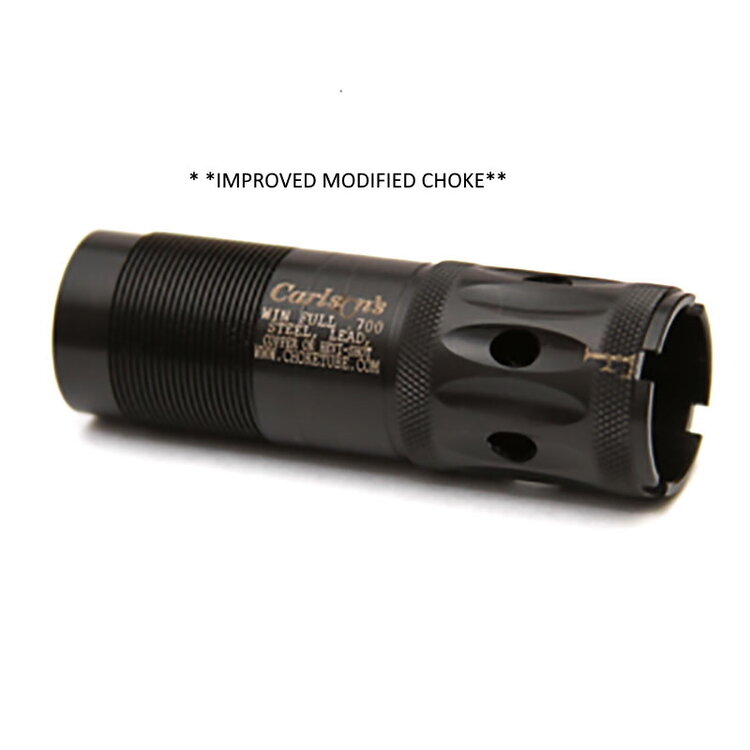 CARLSON'S CARLSON'S BLACK PORTED SPORTING CLAYS CHOKE TUBE 12GA STANDARD INVECTOR IMPROVED MODIFIED