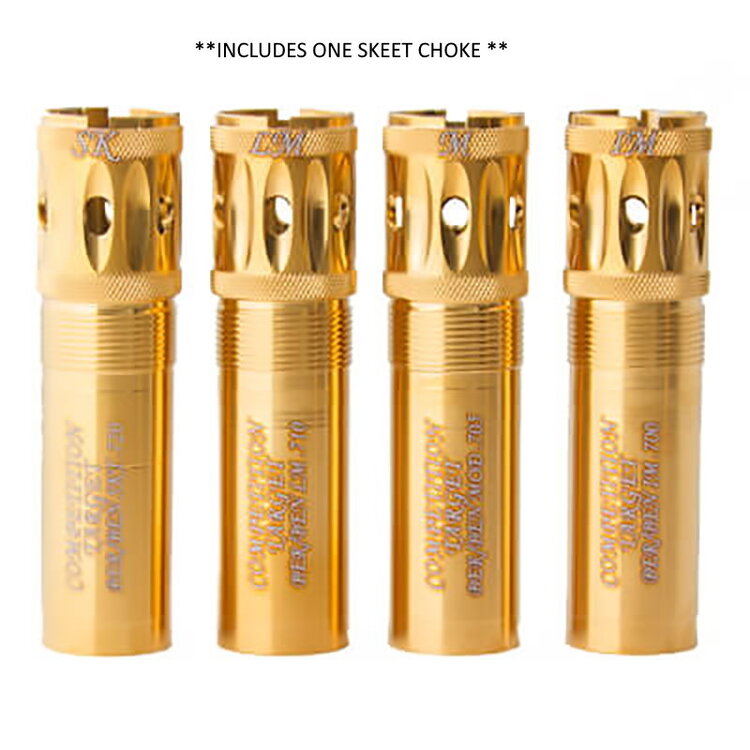 CARLSON'S CARLSONS 12GA MOBIL EXTENDED GOLD COMP PORTED SPORTING CLAYS SKEET CHOKE .720