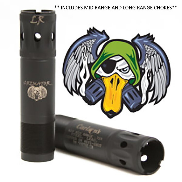 CARLSON'S BENELLI CRIO PLUS 12GA MID RANGE & LONG RANGE CREMATOR PORTED WATERFOWL CHOKE TUBES