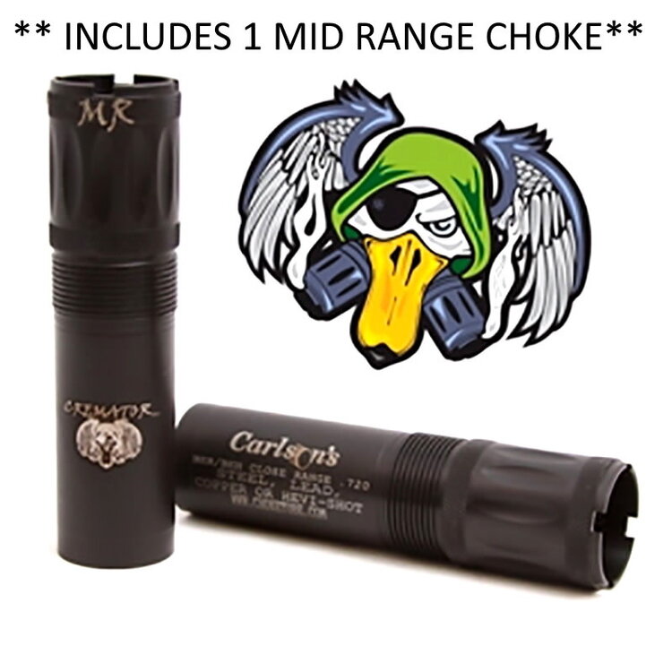 CARLSON'S CARLSON'S BERETTA BENELLI MOBIL 12 GAUGE MID RANGE CREMATOR NON-PORTED WATERFOWL CHOKE