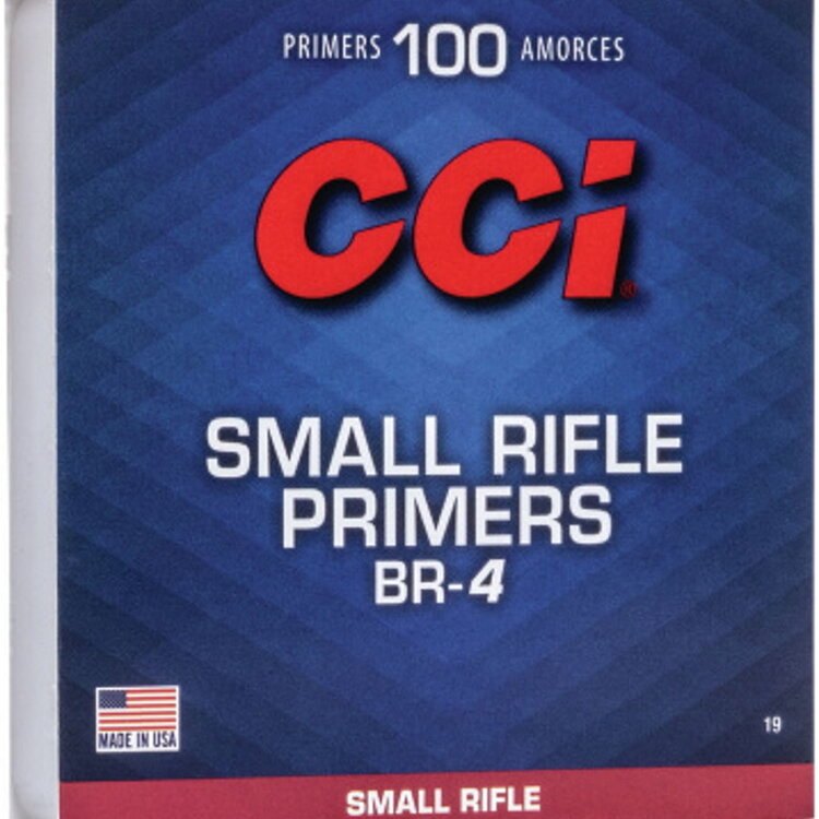 CCI CCI BR4 SMALL RIFLE BENCH REST PRIMER 100PK