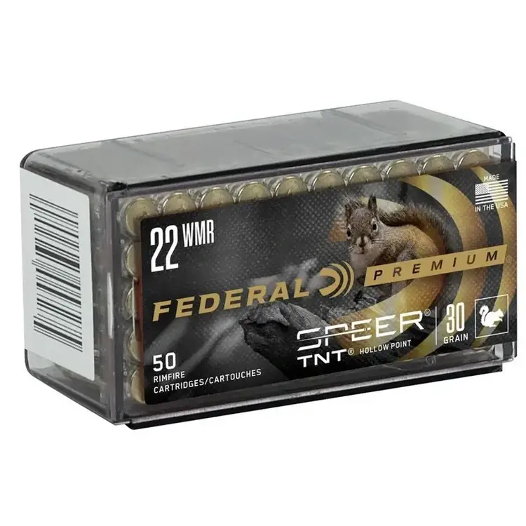 FEDERAL FEDERAL 22WMR  30GR SPEER TNT 50PK