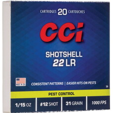 CCI CCI 22LR #12 SHOTSHELL 20RDS