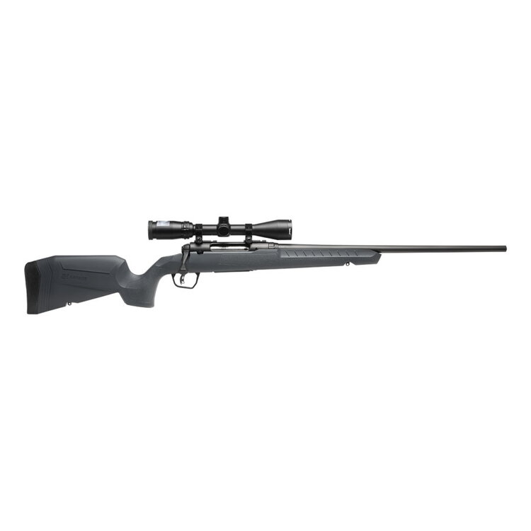 SAVAGE AXIS 2 XP BOLT ACTION 6.5 CREEDMOOR 22"  BARREL GRAY SYNTHETIC WITH SCOPE