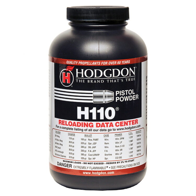HODGDON HODGDON  H110 PISTOL/ SHOTGUN POWDER 1LB
