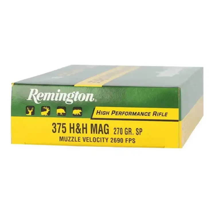REMINGTON 375 H&H MAG 270GR SP 20RDS