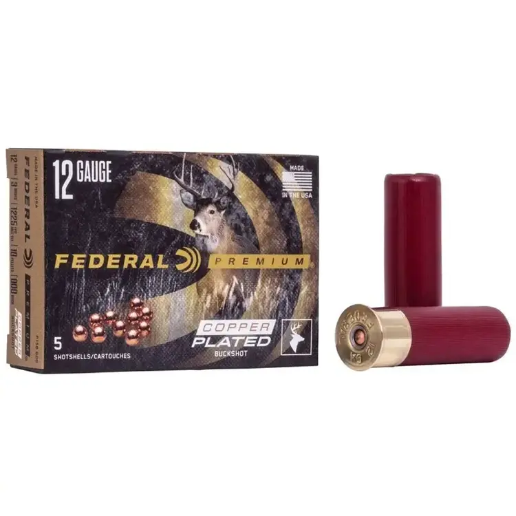 FEDERAL FEDERAL 12GA  3'' 000BK 1225FPS 5RDS