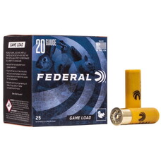 FEDERAL FEDERAL 20GA 2.75" 7/8TH OZ #8 GAME LOAD  1210FPS 25RDS