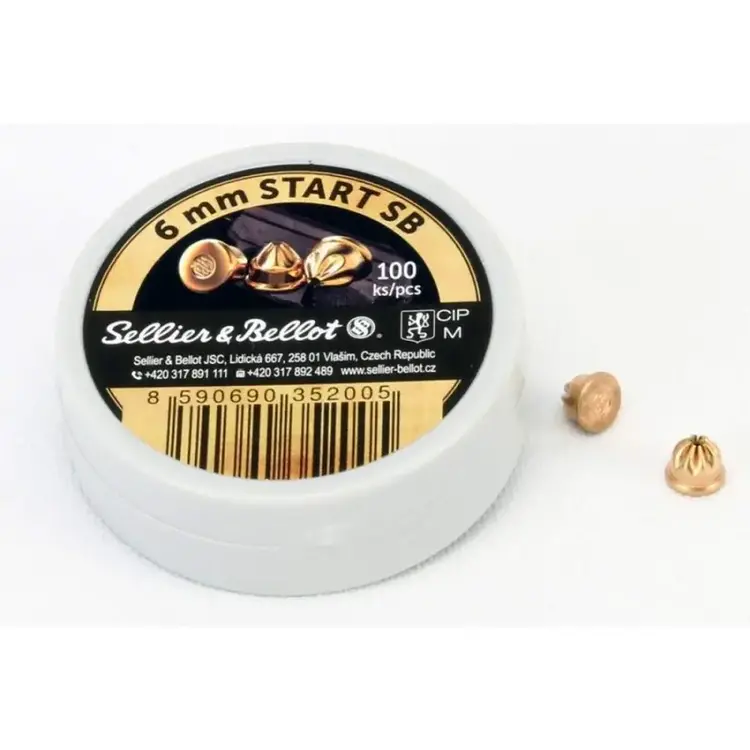 SELLIER & BELLOT SELLIER & BELLOT 6MM ACORN BLANKS 100PK