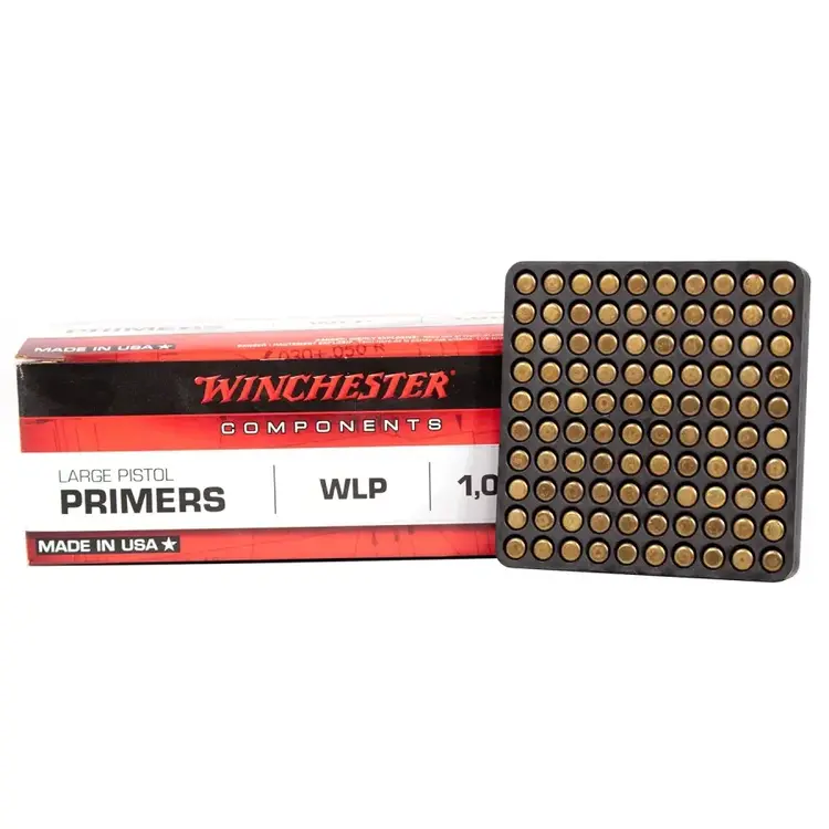 WINCHESTER LARGE PISTOL PRIMERS SLEEVE OF 100