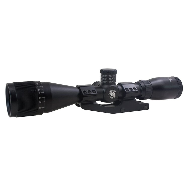 BSA TACTICAL 3-12X40AO RIFLESCOPE MIL DOT C/W CANTILEVER MOUNT