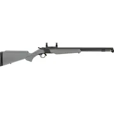 CVA WOLF V2 STEALTH GREY 50 CAL MUZZLELOADER  24" BLUED BARREL WITH 1" SCOPE MOUNT