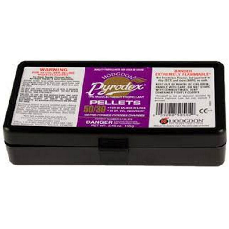 HODGDON HODGDON PYRODEX 50/30 MUZZLELOADER PELLETS