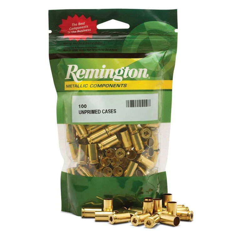 REMINGTON 40S&W UNPRIMED CASES 100PK