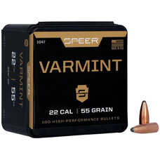 SPEER CCI SPEER  .224 55GR SPITZER SP BULLET 100/PK