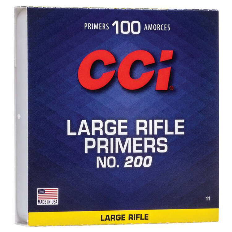 CCI CCI STANDARD RIFLE PRIMER LARGE RIFLE 1000PCS