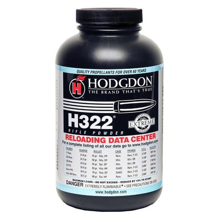 HODGDON HODGDON H322 POWDER RIFLE 1LB