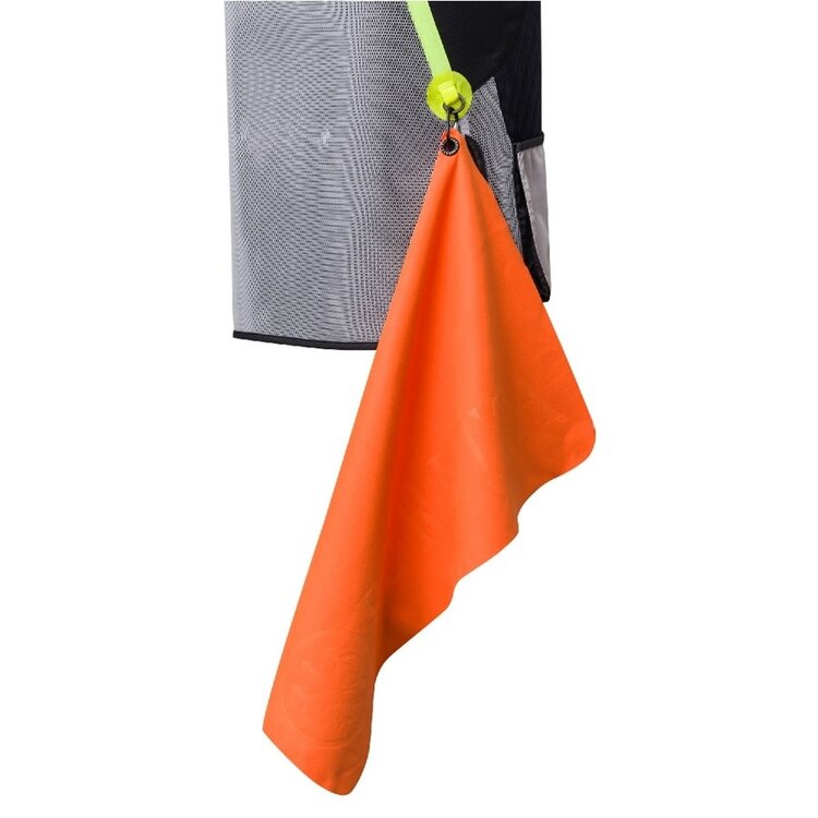 BERETTA SHOOTING TOWEL ORANGE W/ GROMMET