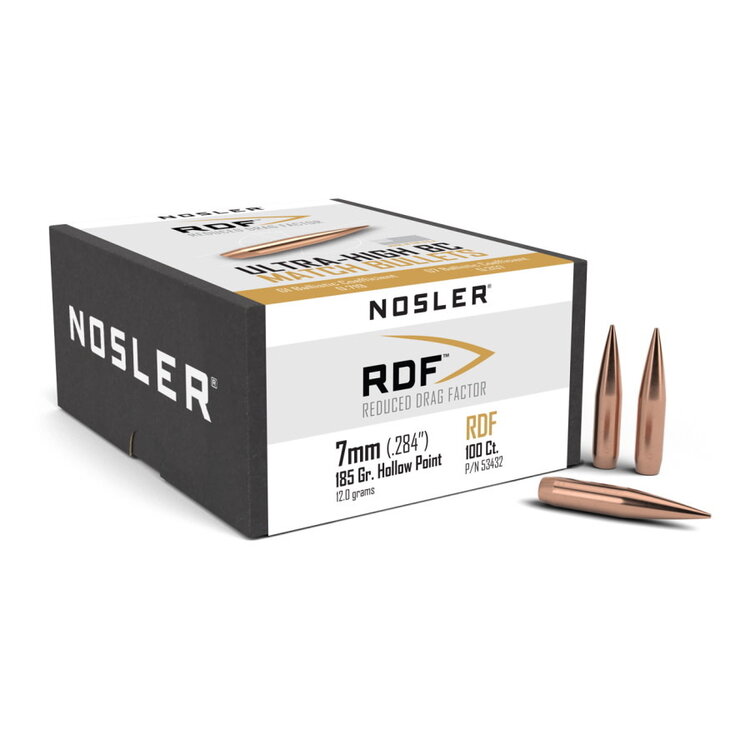 NOSLER NOSLER .284 DIA  RDF 185GR HPBT 100PK