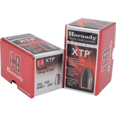 HORNADY 9MM .355 DIA 124GR HP/XTP