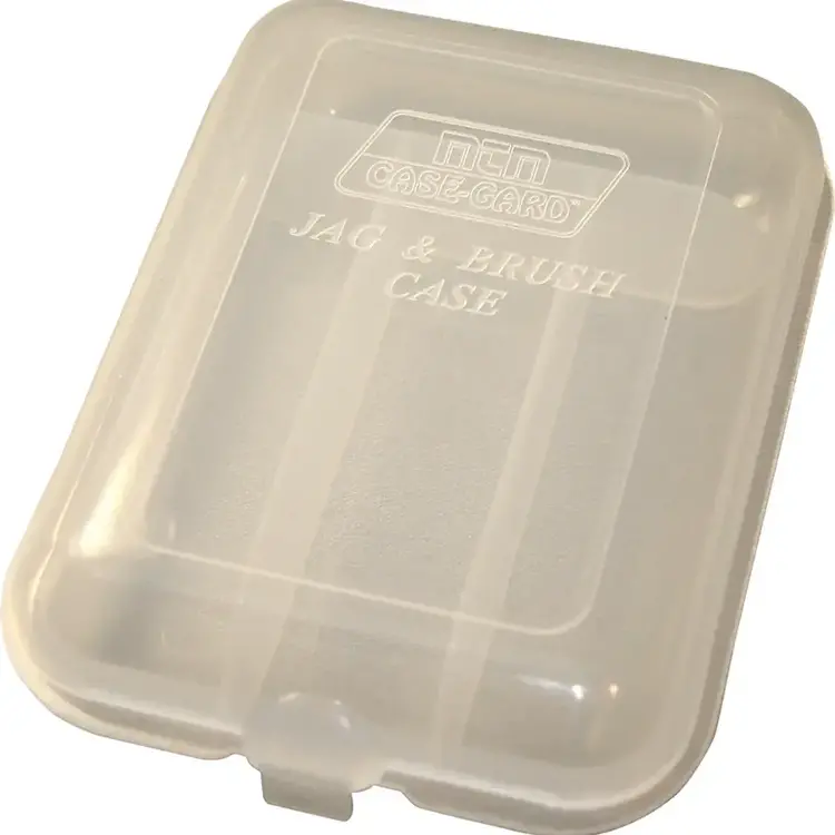 MTM CASE GARD MTM JAG & BRUSH CASE -CLEAR