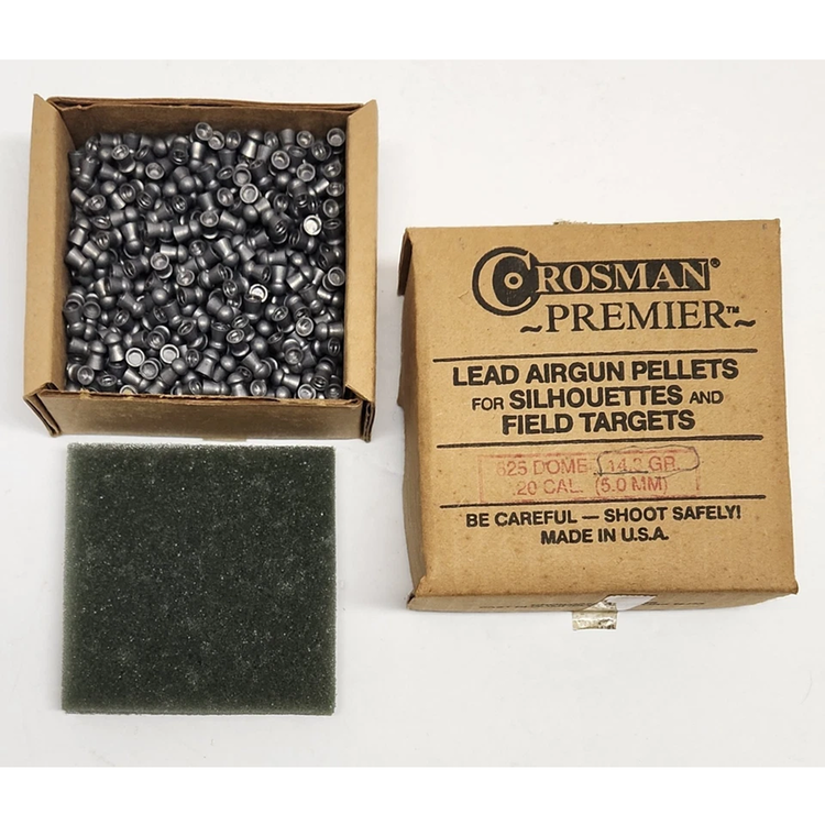 CROSMAN CROSMAN 20 CAL PELLET LEAD DOMED 14.3GR-625RNDS