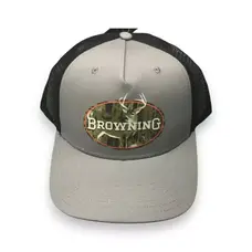 BROWNING DAVINPORT GREY SNAP HAT