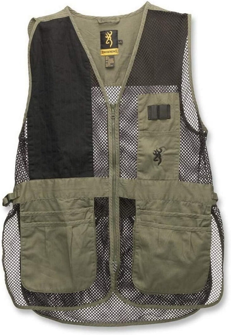 BROWNING VEST TRAPPER CREEK SAGE BLACK MEDIUM