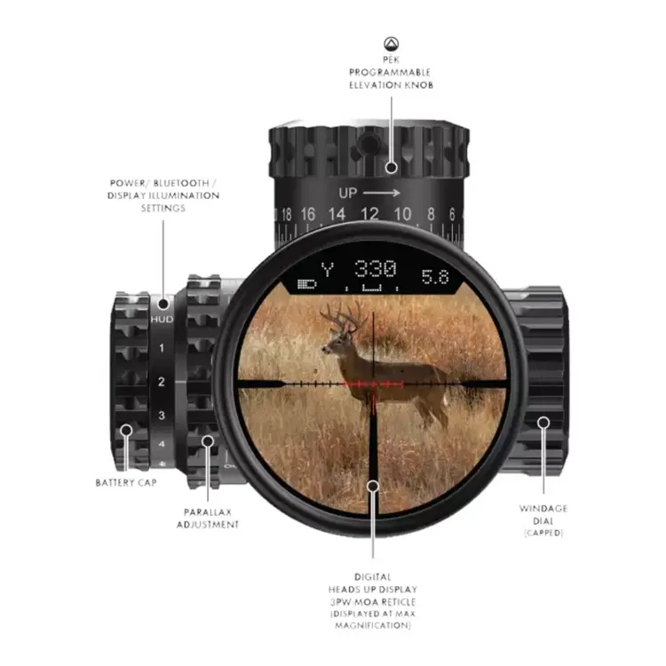 BURRIS VERACITY PH 2.5-12x42 FFP ILLUM 3PW-MOA BLACK