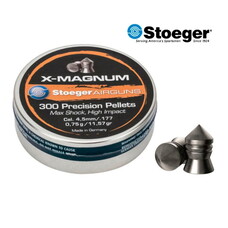 STOEGER PELLETS X-MAGNUM 177 POINTED 300PC