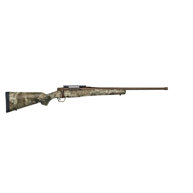 MOSSBERG PATRIOT PREDATOR BOLT ACTION  243 WIN 22" THREADED BARREL BROWN CERAKOTE TRUE TIMBER CAMO