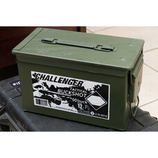 CHALLENGER CHALLENGER TACTICAL 12GA 2-3/4" 00 BUCKSHOT 175RD AMMO TIN