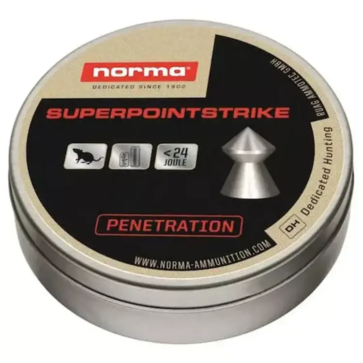 RWS NORMA SUPERPOINT STRIKE .22PELLET 50PK